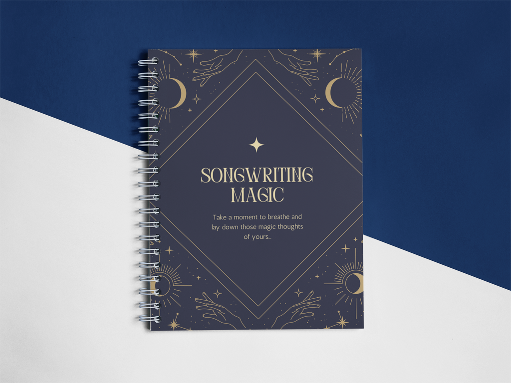 Songwriting Magic - 8.5" x 11" - Notebook